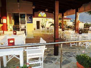 Palladion Hotel Paralia Kourna ภายนอก รูปภาพ