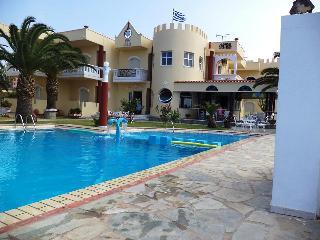 Palladion Hotel Paralia Kourna ภายนอก รูปภาพ