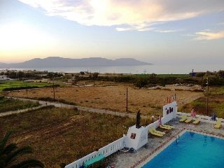 Palladion Hotel Paralia Kourna ภายนอก รูปภาพ